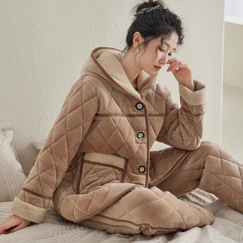 FENTENG Women's Pajama Sets-9