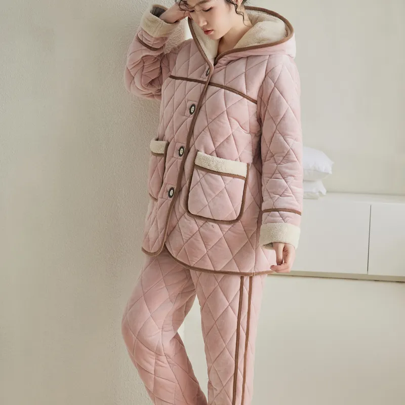 FENTENG Women's Pajama Sets-3