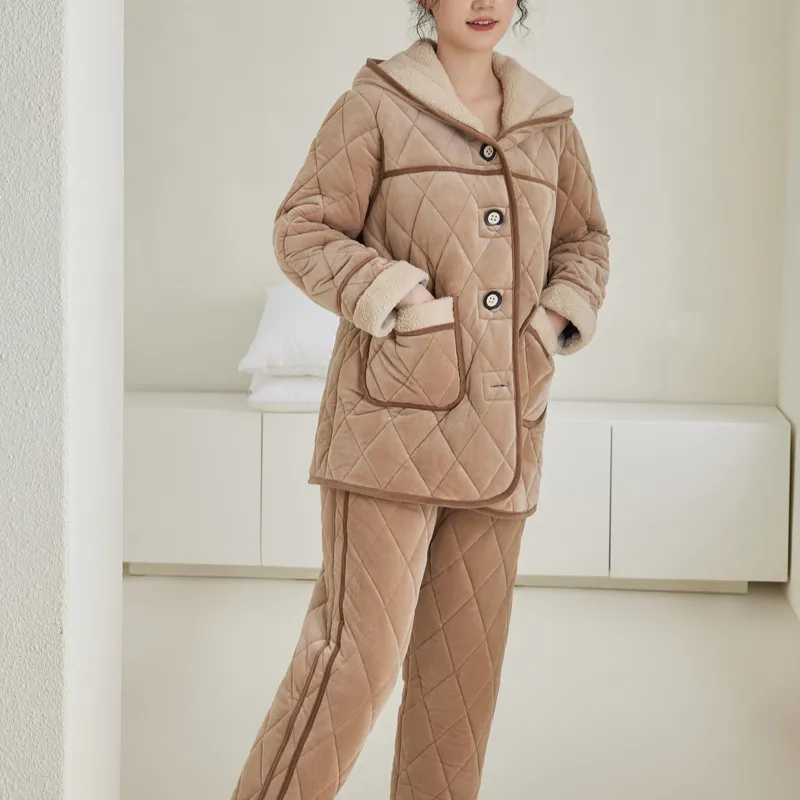 FENTENG Women's Pajama Sets-7