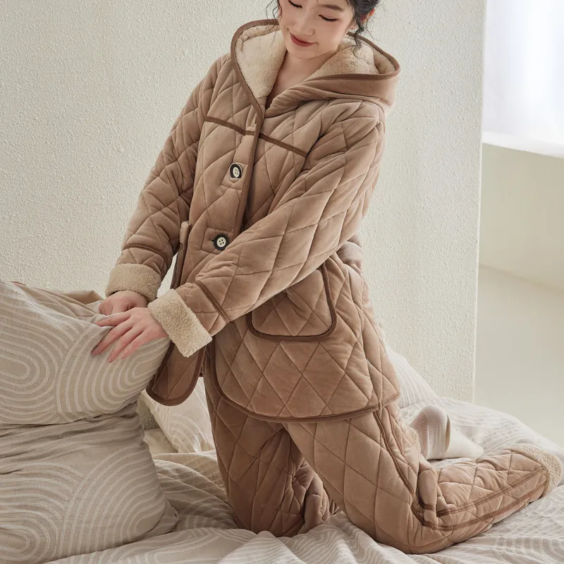 FENTENG Women's Pajama Sets-10