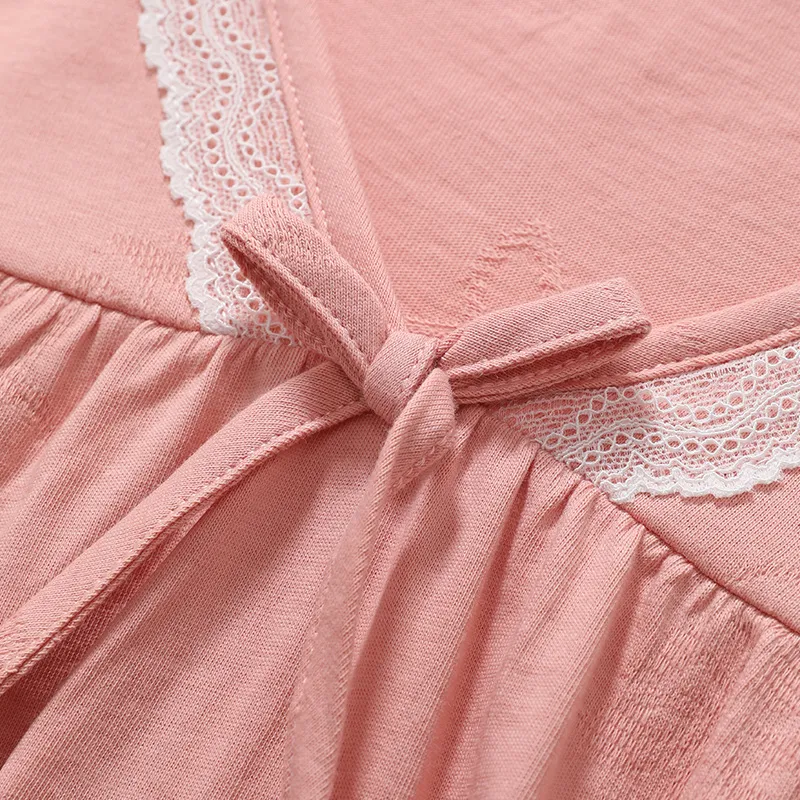 FENTENG Pajama Set Women's Tangerine Pink-3