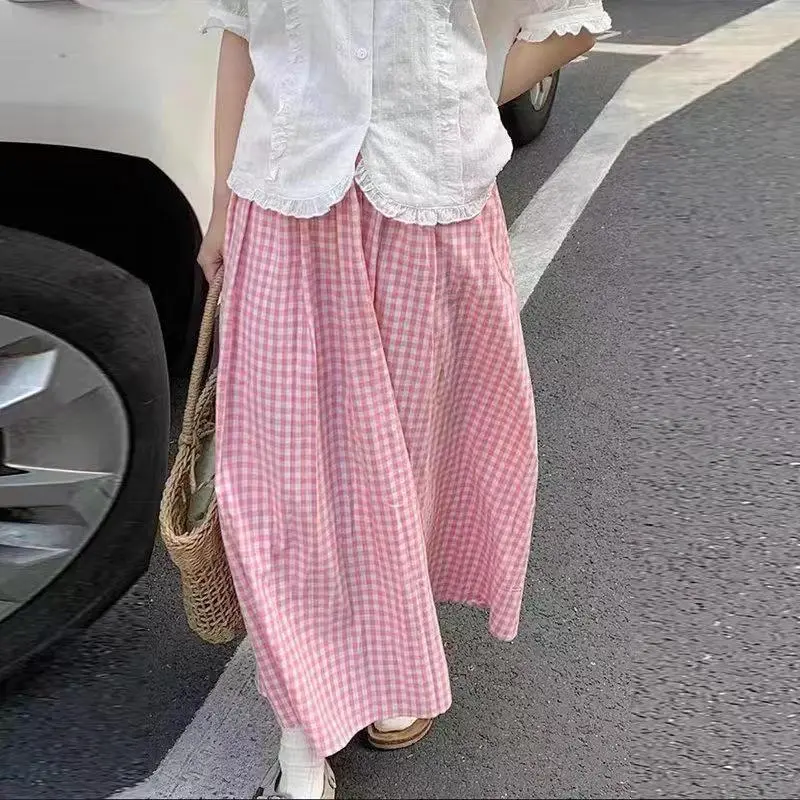 Hao Zhilang Casual Long Skirt Women's-7