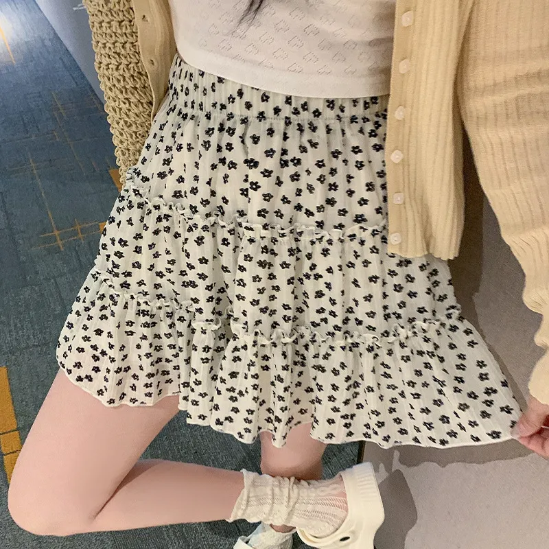 Hao Zhilang Casual Short Skirts Women's-6