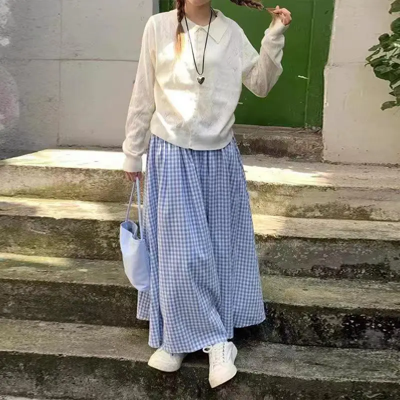 Hao Zhilang Casual Long Skirt Women's-2
