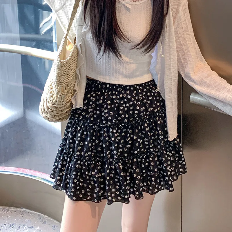 Hao Zhilang Casual Short Skirts Women's-2