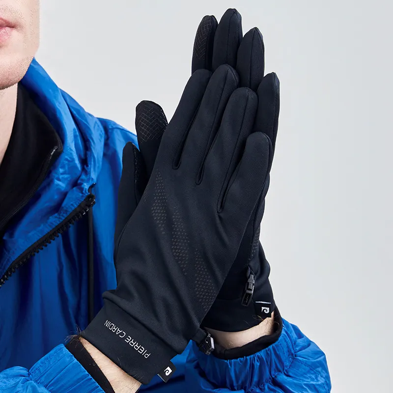 PIERRE CARDIN Knit Gloves Unisex-2