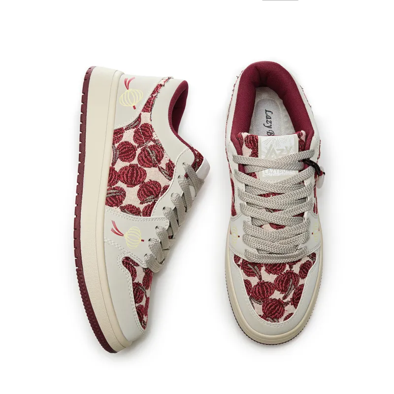 LAZY BONS Durable Lightweight And Breathable Low Top Skateboard Shoes Unisex-26