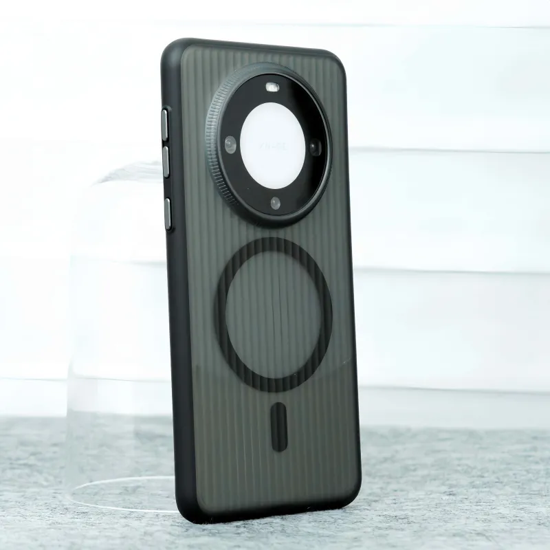 PENGKEXING PC Material Simple Shield Corrugated Grating Phone Cases Compatibility With Huawei Mate 60 Pro/70-3