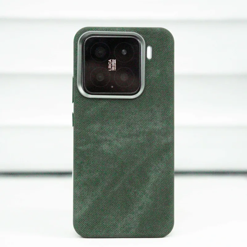 PENGKEXING Leather Material Microfiber Flannel Magnetic Phone Cases Compatibility With Xiaomi 15/14 Pro Trendy And Cool-9