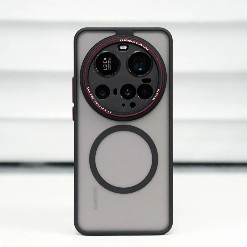 PENGKEXING PC Material Leica Precise Cut Out Magnetic Phone Cases Compatibility With Xiaomi 15 Ultra/14-1