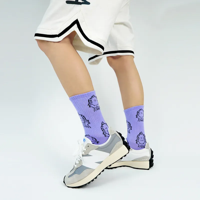 BTK Mid Calf Socks Unisex 4 Pack-17