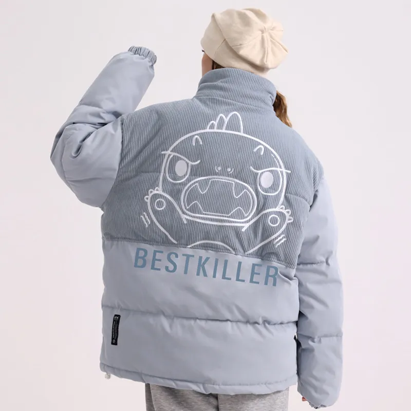 BTK Winter Puffer Jacket Coat Unisex-2