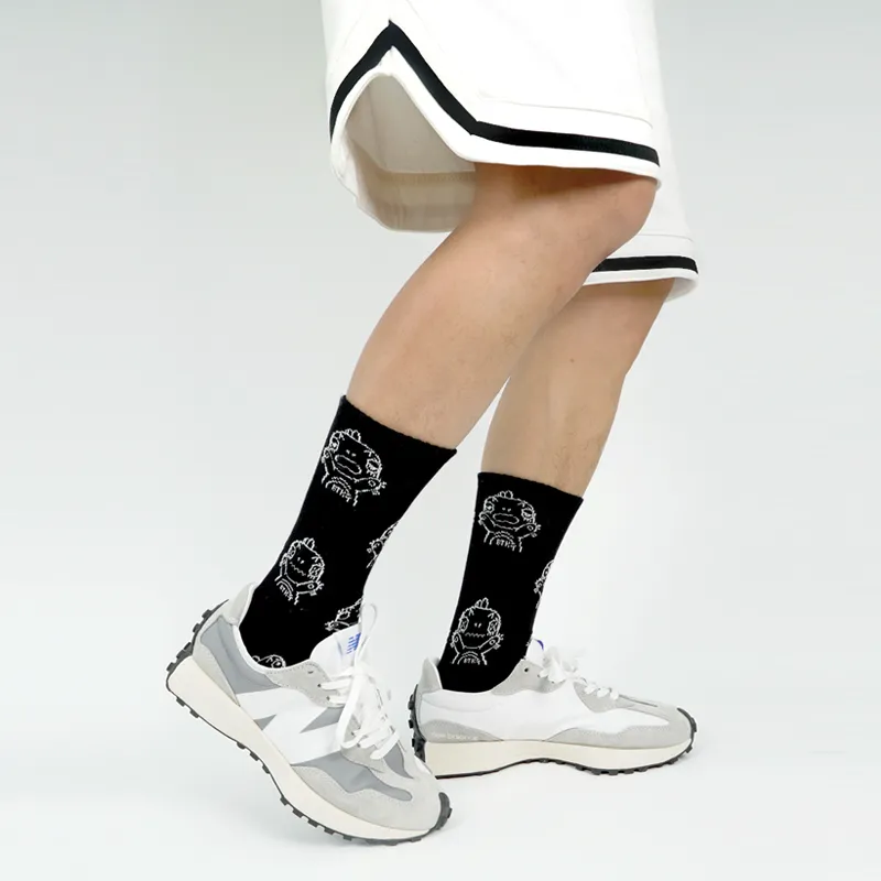 BTK Mid Calf Socks Unisex 4 Pack-7
