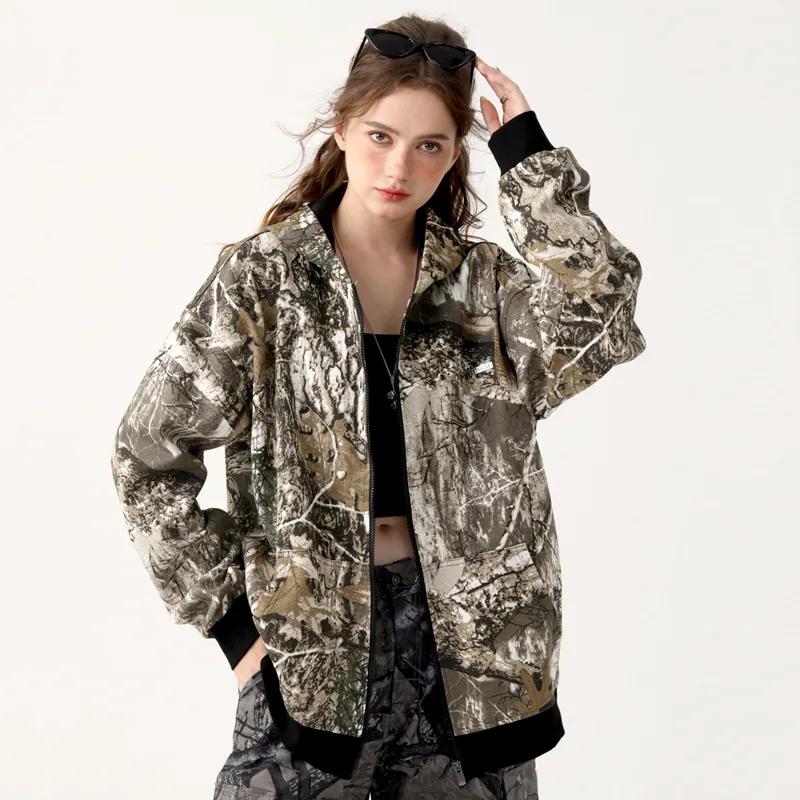 BTK Jackets Coats Unisex Withered Camouflage-5