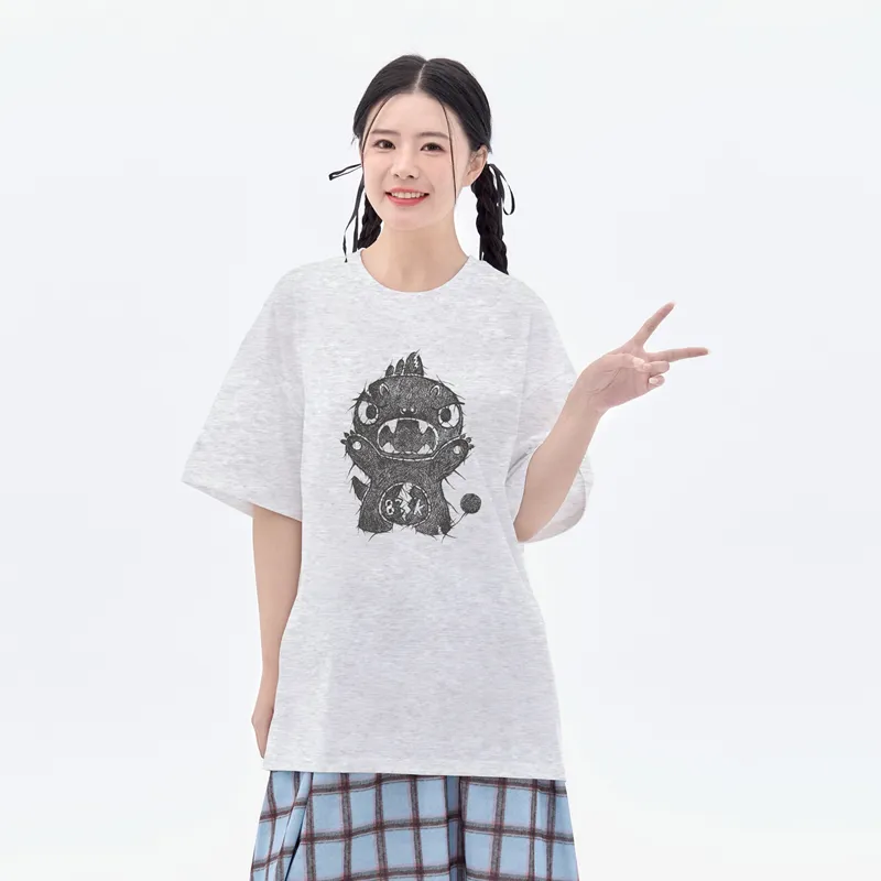 BTK T Shirt Unisex Heather Gray-5
