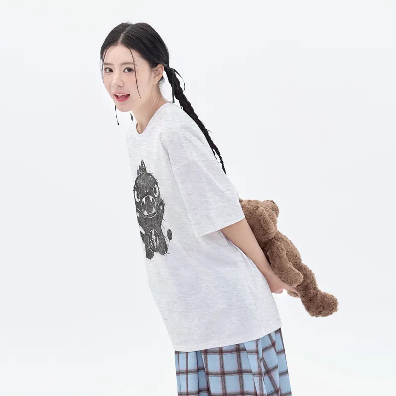 BTK T Shirt Unisex Heather Gray-2