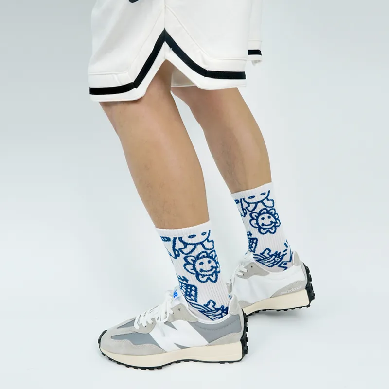 BTK Mid Calf Socks Unisex 4 Pack-7