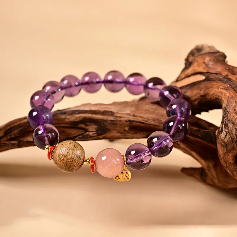 Palace And Amulet Crystal Bracelets Unisex-1