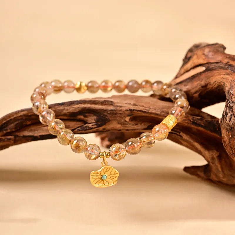 Palace And Amulet Crystal Bracelets Unisex-1