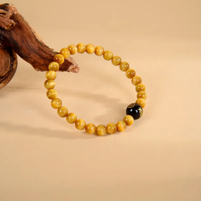 Palace And Amulet Tiger's Eye Stone Bracelets Women's-2