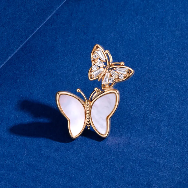 Huaying Copper Brooches Women's-3