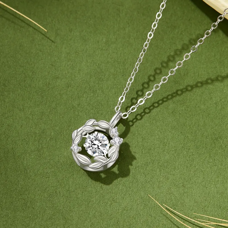 Huaying S925 Silver Necklaces Women's Good Luck-3