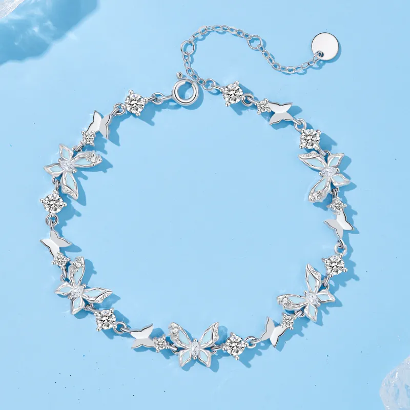 Huaying S925 Silver Bracelets Women's-4