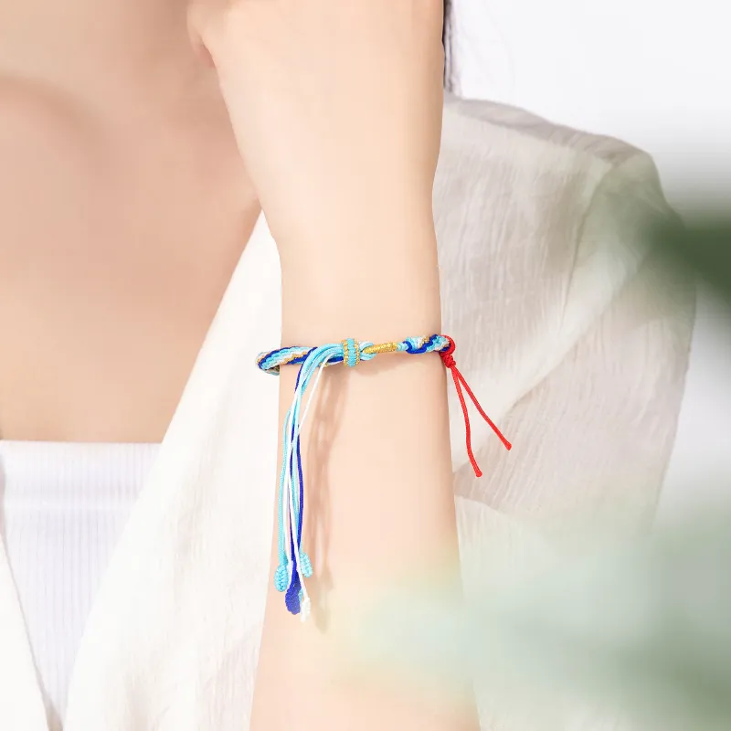 Huaying Braided String Bracelets Unisex-3
