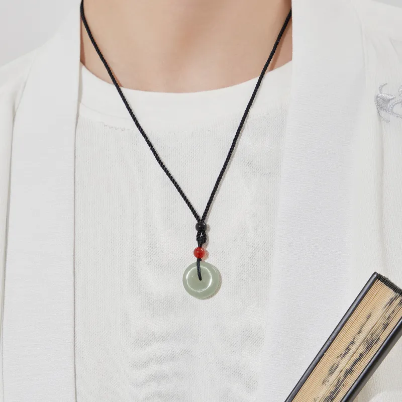 Huaying Chalcedony, Agate Necklace For Women's Women's Good Luck-1