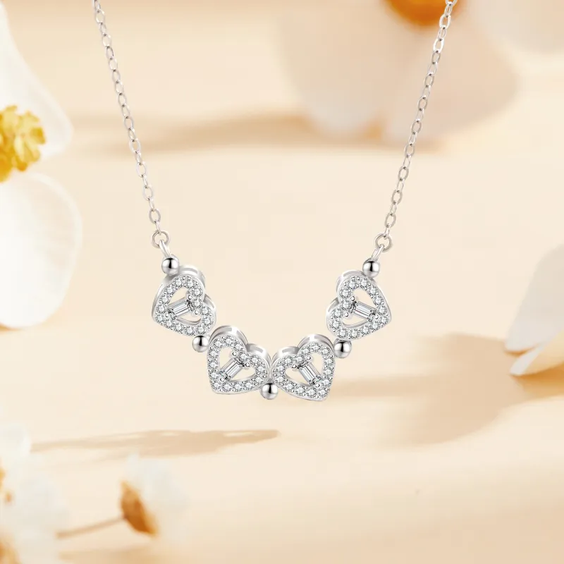 Huaying S925 Silver Comes With Necklace For Girl Women's Good Luck-4