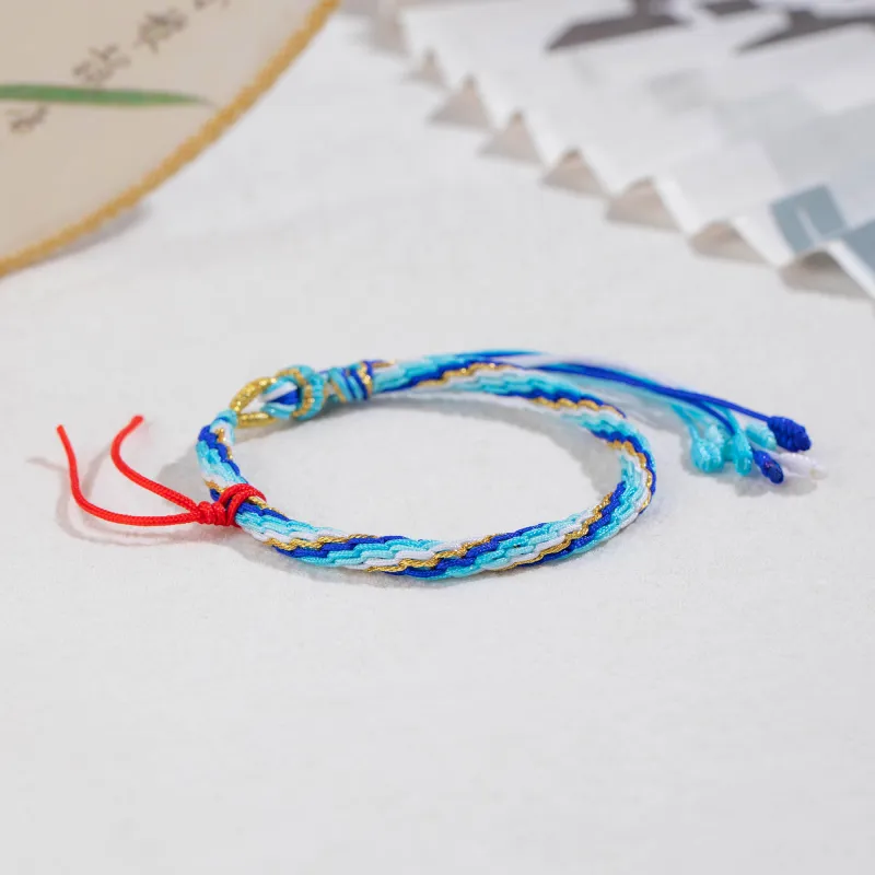 Huaying Braided String Bracelets Unisex-4