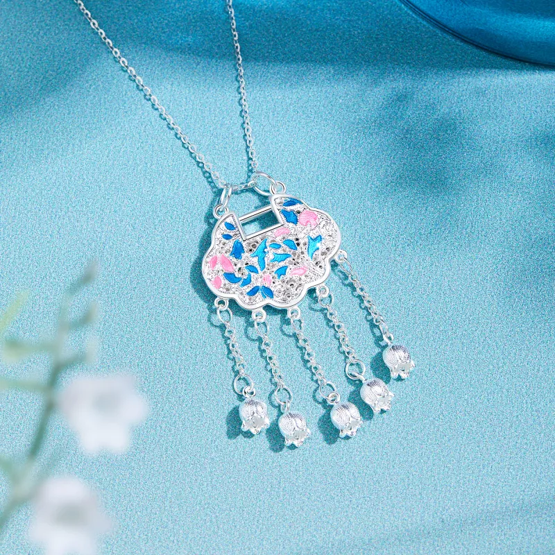 Huaying 925 Sterling Silver, Sterling Silver 990 Necklaces Women's-4