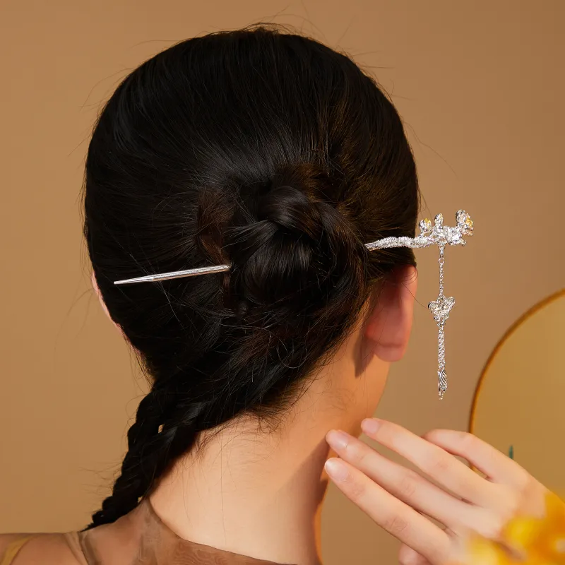 Huaying Copper Hairpins Women's-16