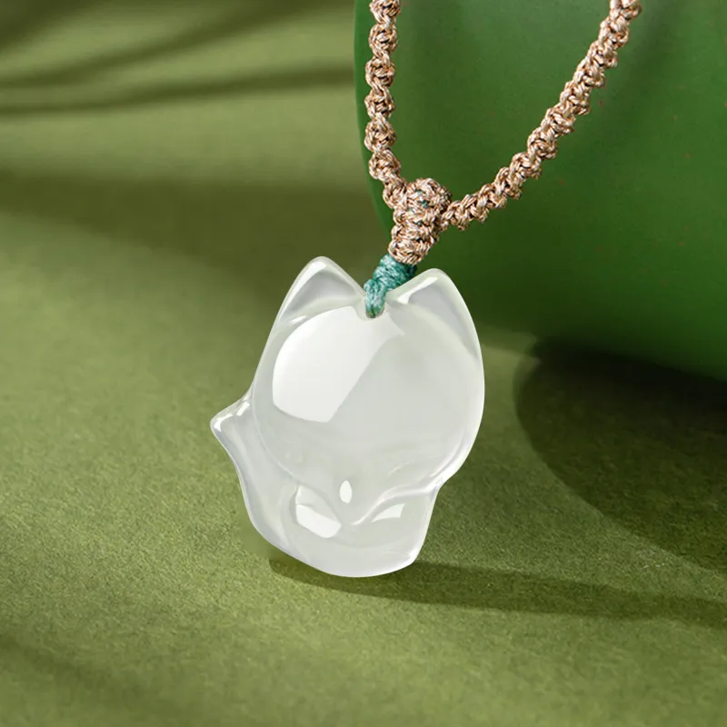 Huaying Chalcedony Necklaces Women's-3