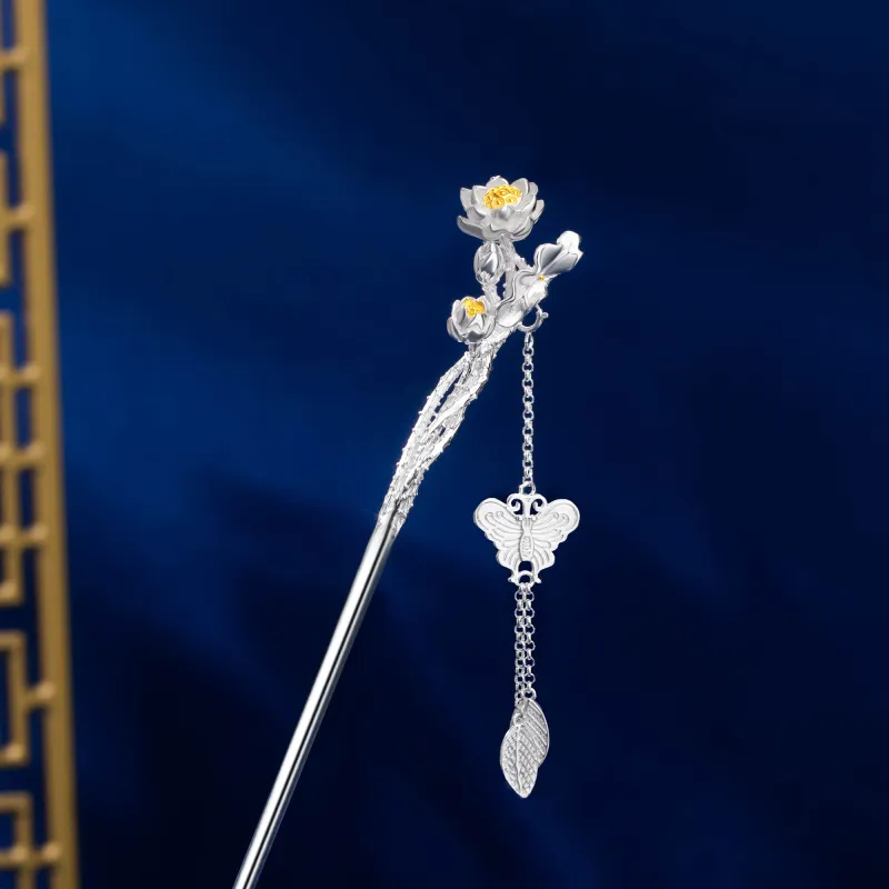 Huaying Copper Hairpins Women's-17