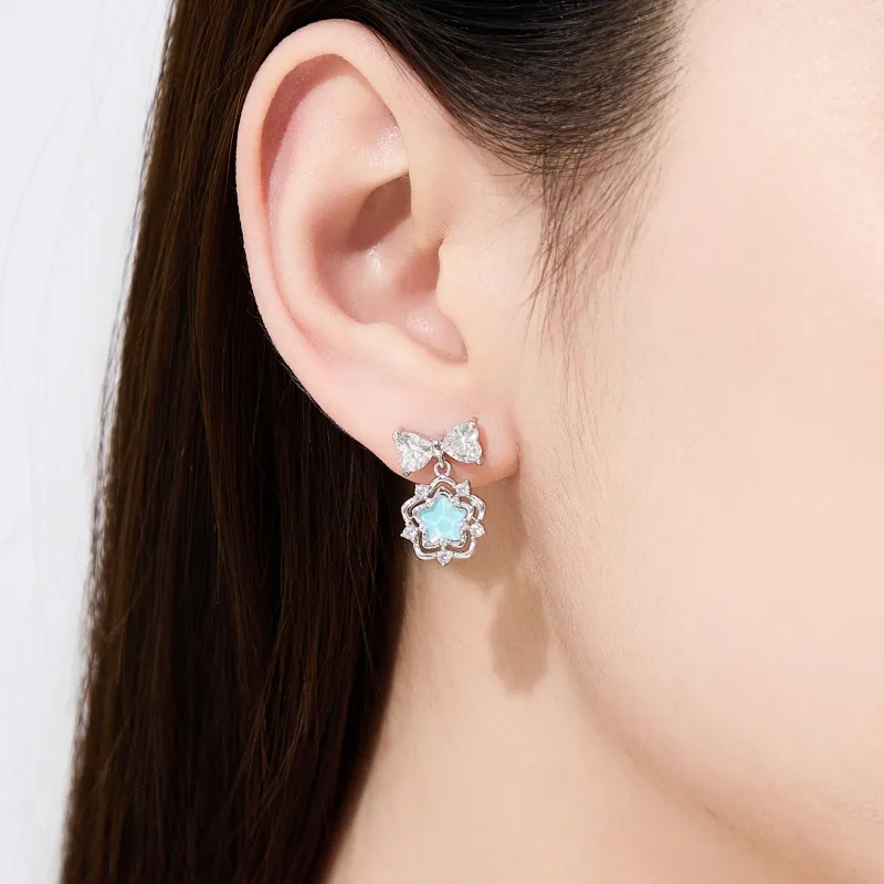 Huaying S925 Silver Earrings Women's-4