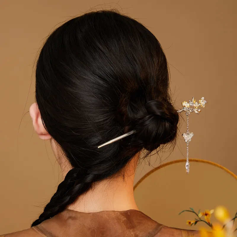 Huaying Copper Hairpins Women's-7