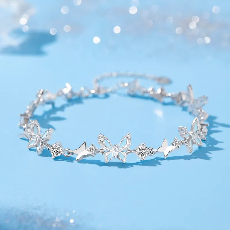 Huaying S925 Silver Bracelets Women's-3