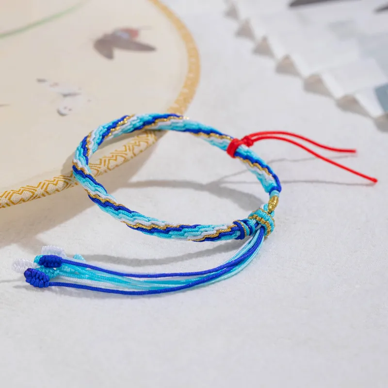 Huaying Braided String Bracelets Unisex-2