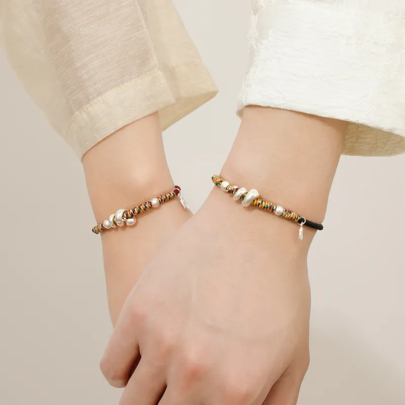Huaying S925 Silver Bracelets Unisex-12