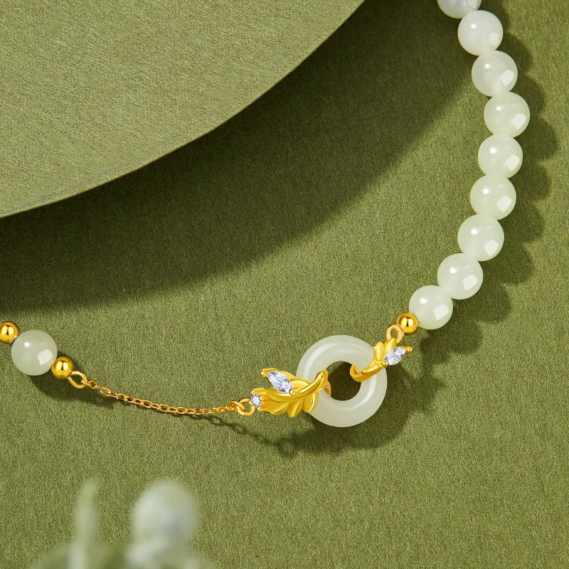Huaying S925 Silver Bracelet Comes With Women's Women's Good Luck-3