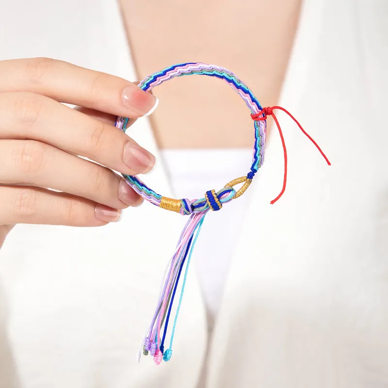Huaying Braided String Bracelets Unisex-6