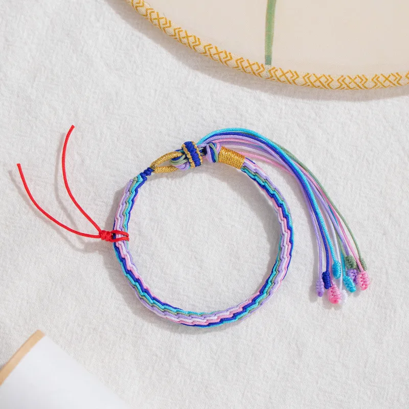 Huaying Braided String Bracelets Unisex-7