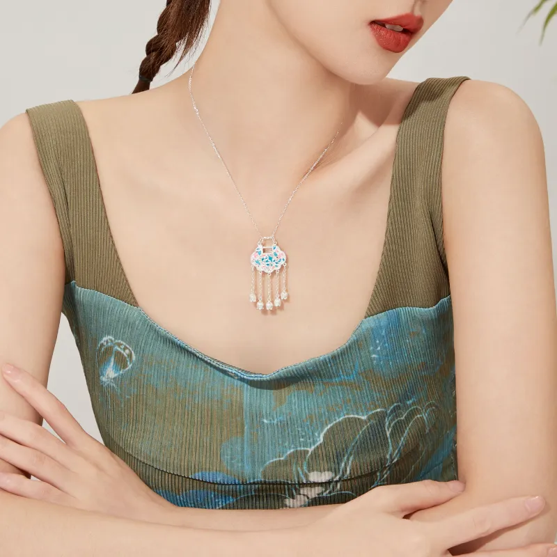 Huaying 925 Sterling Silver, Sterling Silver 990 Necklaces Women's-3