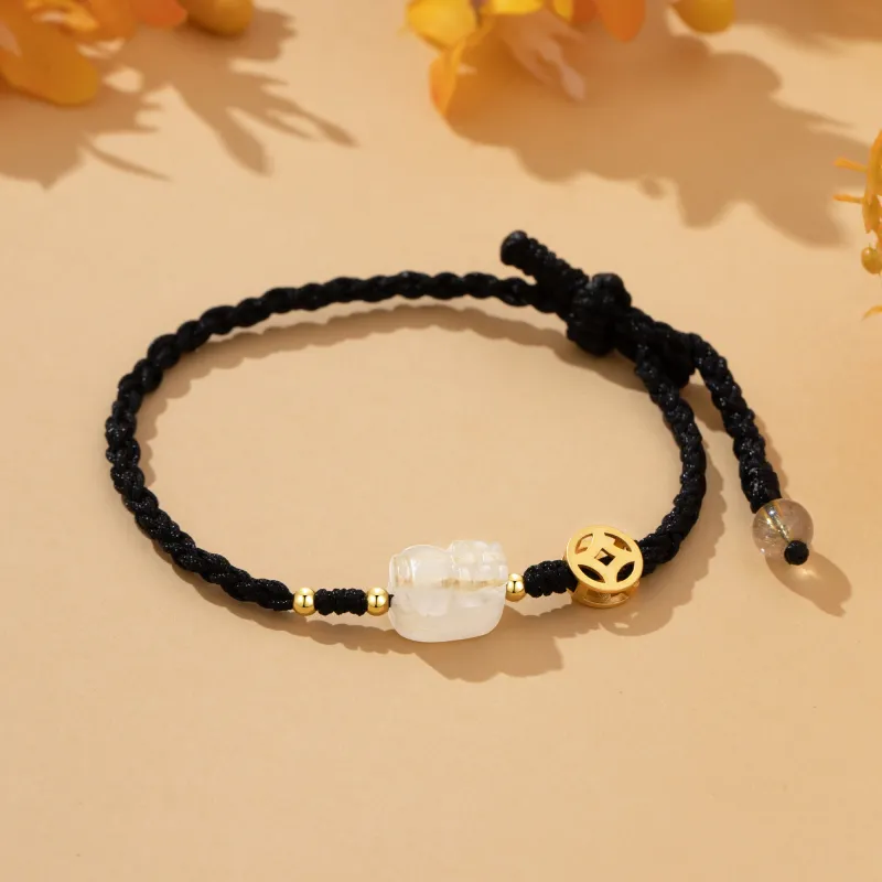 Huaying Rutilated Quartz Bracelets Unisex Good Luck-1