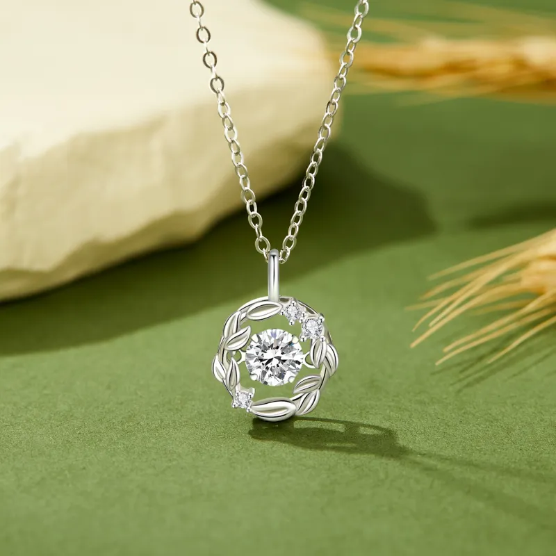 Huaying S925 Silver Necklaces Women's Good Luck-1