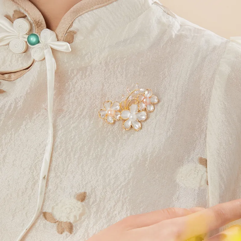 Huaying Copper Brooches Women's-5