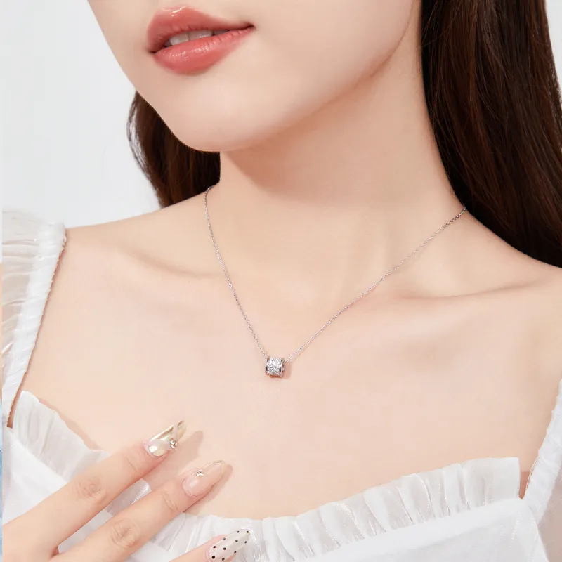 Huaying 925 Sterling Silver Necklaces Women's-7