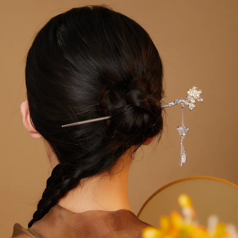 Huaying Copper Hairpins Women's-24