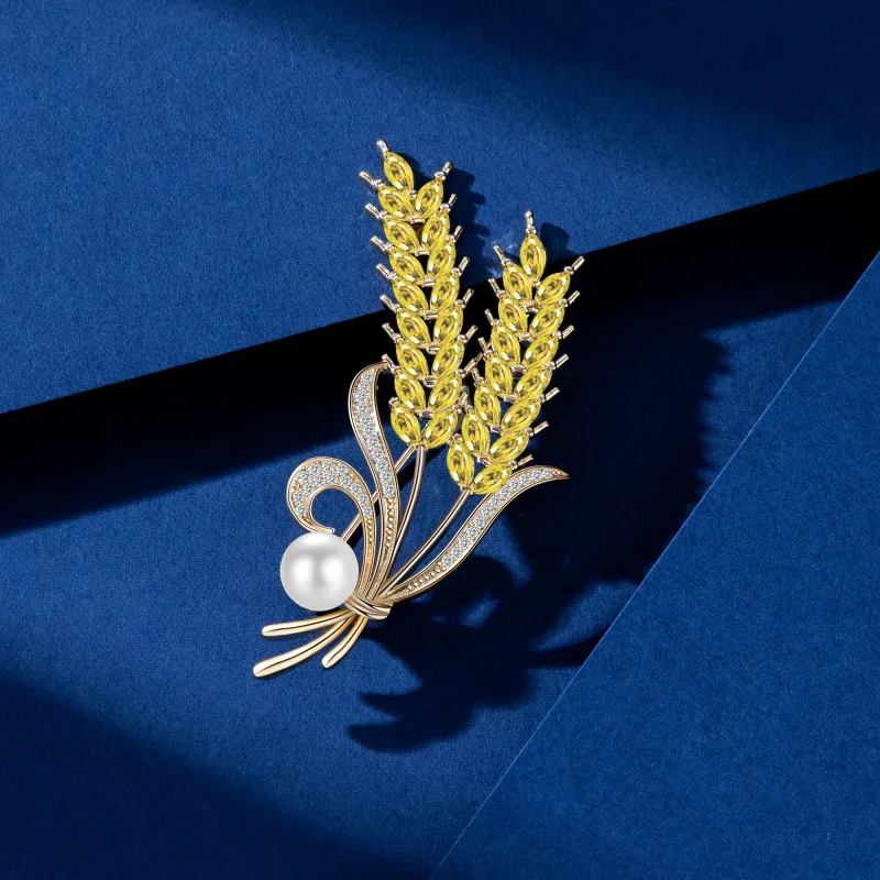 Huaying Zircon Brooches Women's-2